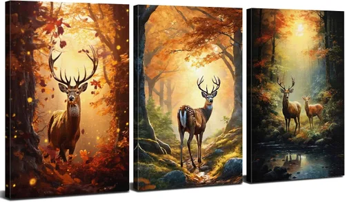 Vista 8 de AIYISU 3 piezas de arte de pared de cocina con copas de vino para decoración de pared del comedor Cuadros de copas de vino en teja, gris y oro