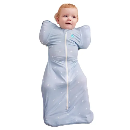 Vista 16 de Love to Dream Swaddle Up 2-in-1 Transition Bag 1.0 TOG, 8-13 lbs, Olive Big Sky Charcoal