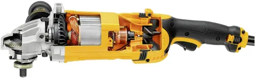 Vista 7 de DEWALT Amoladora angular, 7 pulgadas, 8,500 RPM, 4.7-HP (DWE4557), amarillo