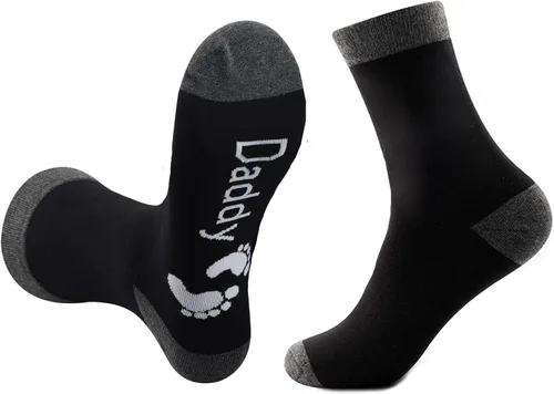 Vista 6 de Regalos de embarazo para padres nuevos, calcetines de regalo para papá y mamá