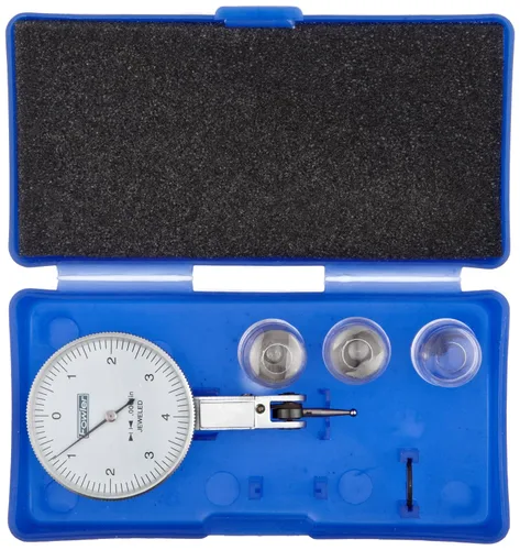 Vista 3 de Fowler 52-563-777-0, Indicador de prueba horizontal con rango de medición de 0-0.008" (blanco)