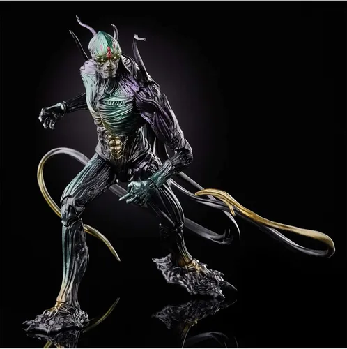 Vista 4 de Marvel Hasbro Legends Series Eternals Deluxe - Figura de acción coleccionable (6 pulgadas), Kro, diseño premium y 2 accesorios