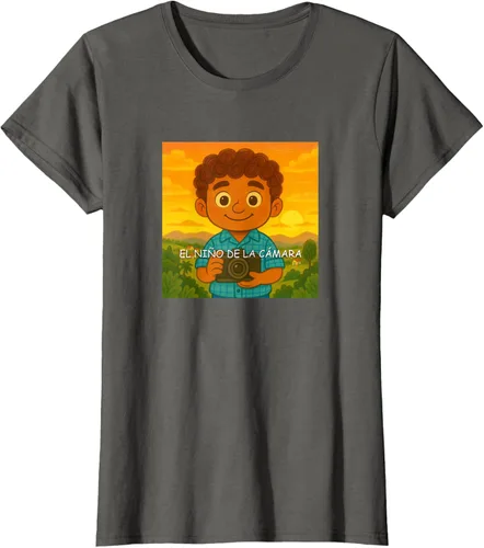 Vista 62 de Camiseta El Niño de la Cámara – Diseño Oficial del Cuento Ilustrado