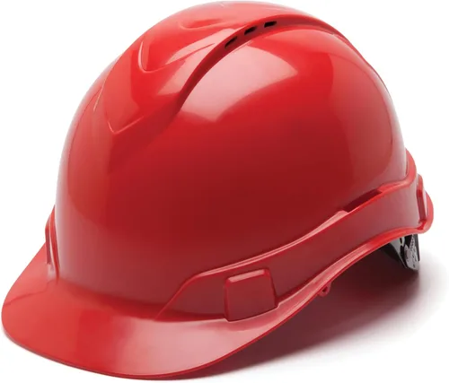 Vista 11 de Pyramex Ridgeline Cap Style Hard Hat 4 Point Ratchet Vented