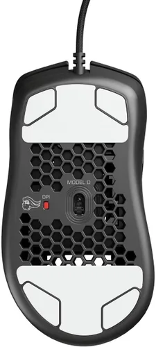 Vista 7 de Glorious Gaming Mouse - Glorious Model D Honeycomb Mouse - Mouse de PC RGB superligero - 240oz - Mouse negro mate con cable