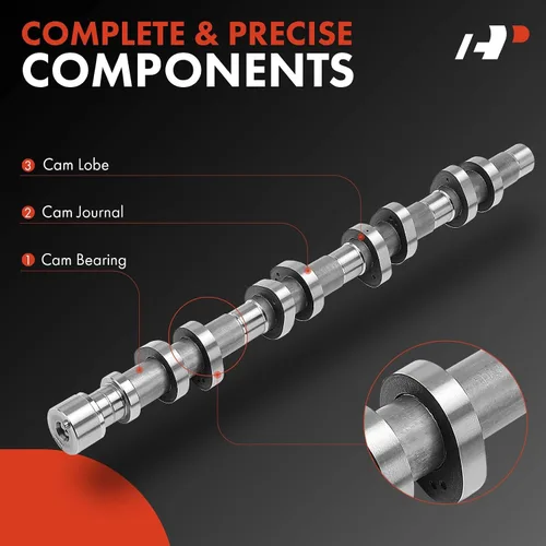 Vista 3 de A-Premium Árbol de levas con motor izquierdo y derecho compatible con Jeep Grand Cherokee 1999-2009, Commander 2006-2009 y Dodge Durango