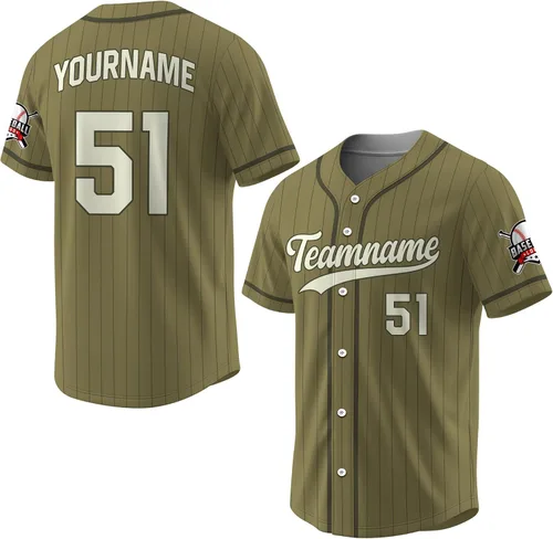 Vista 6 de Camiseta de béisbol a rayas personalizadas con logotipo de número de nombre para hombres, mujeres, jóvenes, niños, camiseta de uniforme