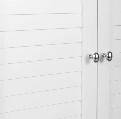Vista 9 de Teamson Home Glancy - Armario de madera, color blanco