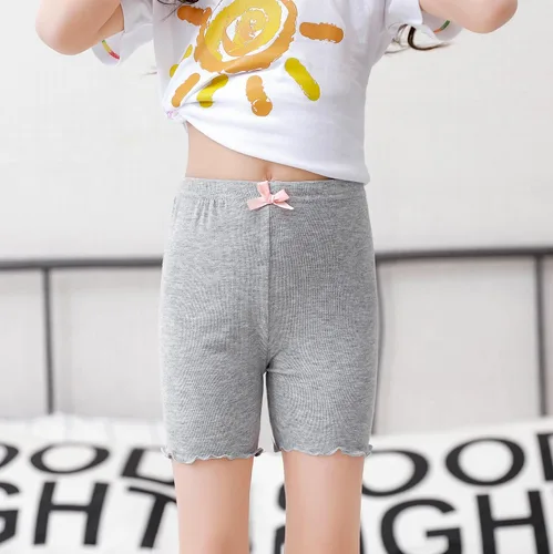 Vista 2 de CHUNG Pantalones cortos de baile para niñas pequeñas y grandes, para usar debajo del vestido, falda, uniforme escolar, 4 unidades, 2-9 años