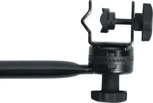 Vista 2 de Gator Frameworks Mini con Abrazadera Ajustable en Ángulo y Diseño de Enclavamiento, Brazo de Pluma de 9" (GFW-MIC-CLMPBM9)