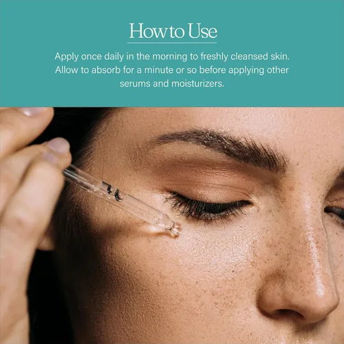 Vista 7 de Babyface Suero de apriete instantáneo, extra fuerte 8% DMAE para un máximo ajuste, refinación de poros, reafirmante facial, antienvejecimiento.