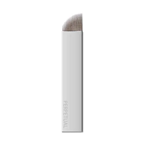 Vista 7 de Microblading Microblades Agujas de Maquillaje Permanente Micro Cuchillas Manuales Cejas Curvas Planas Flex (7 Curvas Planas/Flexibles)