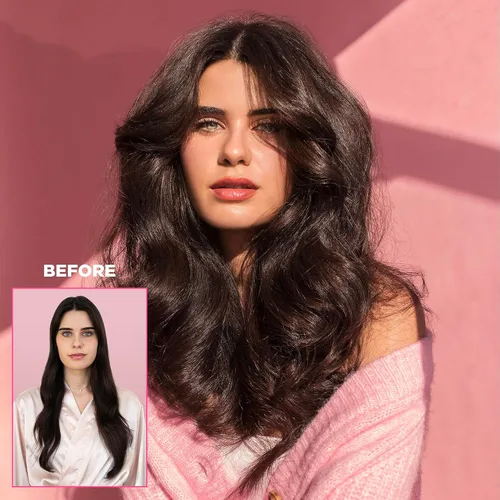Vista 7 de Design.Me PUFF.ME - Látigo de tratamiento voluminizador Máscara voluminizadora ligera con ácido hialurónico para cabello fino y mediano Añade