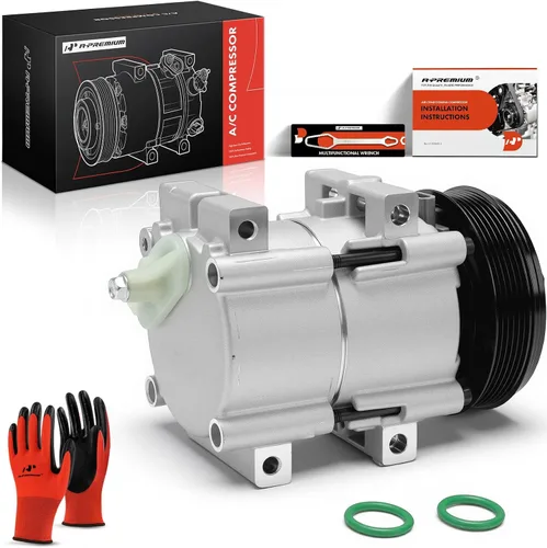 Vista 10 de A-Premium Compresor de CA A/C con embrague compatible con Ford Escape 2.0L 2001-2004, Contour 2.0L 1995-2000 y Mercury Cougar 2.0L 1999-2002