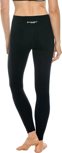 Vista 3 de Coolibar UPF 50 - Leggings de yoga Asana de talle alto para mujer protección solar