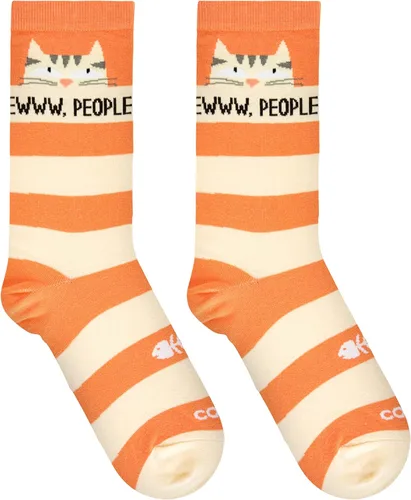 Vista 6 de Cool Socks My Dog, Cat is My Therapist Fun Print Calcetines para mujer, talla 5-10