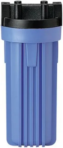 Vista 4 de Pentair Pentek 150067 Carcasa de Filtro Estándar Tradicional, NPT 3/4" Carcasa de Filtro de Agua Opaca 10 con Tapa y Botón de Alivio de Presión, 10