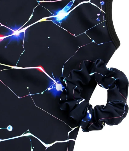Vista 67 de MODAFANS Leotardos de gimnasia para niñas brillantes para bailar ballet, pantalones cortos con espalda cruzada