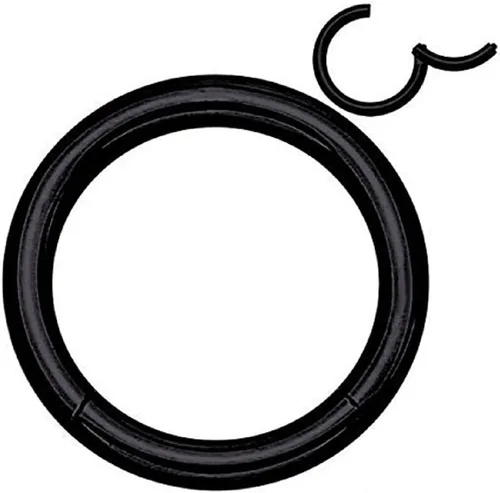 Vista 9 de WildKlass Jewely Septum - Anillo de acero quirúrgico para nariz 316L sin costuras (se vende individualmente)