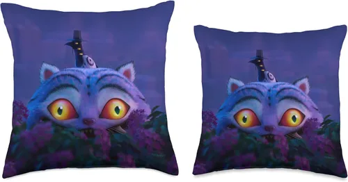 Vista 3 de Kpop Demon Hunters Almohada Decorativa Derpy Tiger y Sussie Magpie