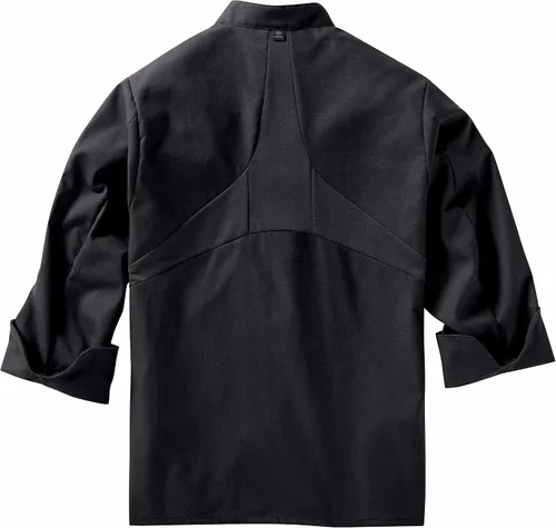 Vista 2 de Red Kap Abrigo de chef de manga larga con diez botones para hombre con Mimix y Oilblok