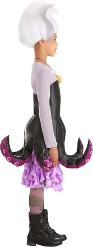 Vista 5 de Disfraz de Úrsula de La Sirenita de Disney para niñas adolescentes Disfraz de Úrsula Gitls con tentáculos