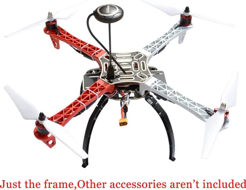 Vista 8 de YoungRC F450 Drone Frame Kit 4-Axis Airframe 17.717 in Quadcopter Frame Kit con aterrizaje Skid Gear