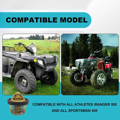 Vista 6 de Termostato 3084940 compatible con Polaris Sportsman 500 Scrambler Ranger Magnum Sportsman 400 1996-2013 de 4 tiempos, reemplaza el número de pieza