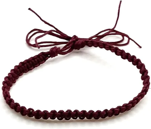 Vista 4 de Hemp Anklet Adjustable Tie On