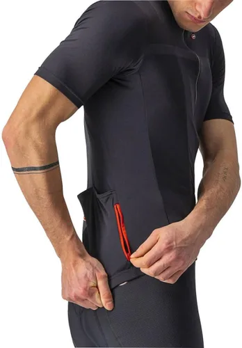 Vista 3 de Castelli Camiseta de ciclismo para ciclismo de carretera y grava, ciclismo I