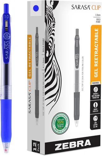Vista 5 de Zebra Sarasa - Bolígrafos retráctiles de tinta de gel
