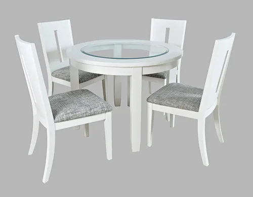 Vista 7 de Jofran Inc. Urban Icon Slotback Silla de comedor tapizada contemporánea (juego de 2)