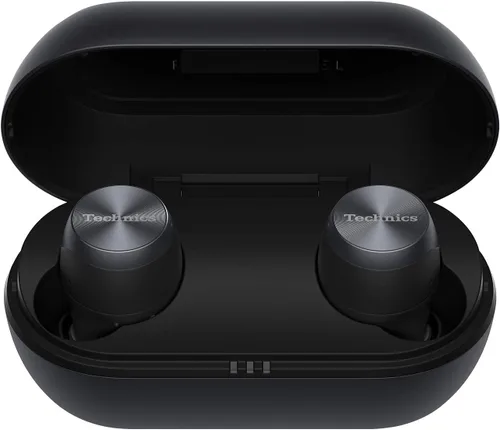 Vista 7 de Technics Auriculares inalámbricos verdaderos, auriculares Bluetooth, tecnología híbrida dual, sonido de alta fidelidad, diseño compacto, compatible