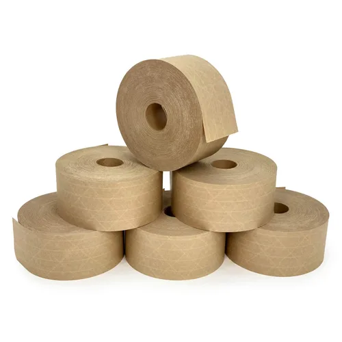 Vista 27 de IDL Packaging Cinta engomada Kraft activada por agua de 2.83" x 450', 30lb