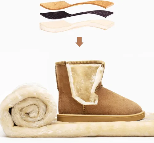 Vista 2 de DKSUKO Botas de nieve impermeables clásicas para niños