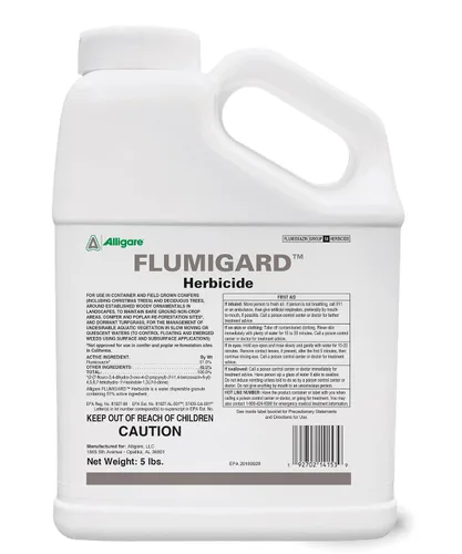 Vista 7 de ALLIGARE Flumigard Herbicida - Herbicida Flumioxazin de acción rápida para el control rápido de algas acuáticas y malezas terrestres en sitios