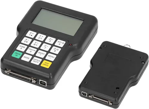 Vista 6 de Controlador de máquina de grabado CNC de 3 ejes, kit de tablero de control remoto con microstepping alto para mecanizado de precisión 120 V 60 Hz