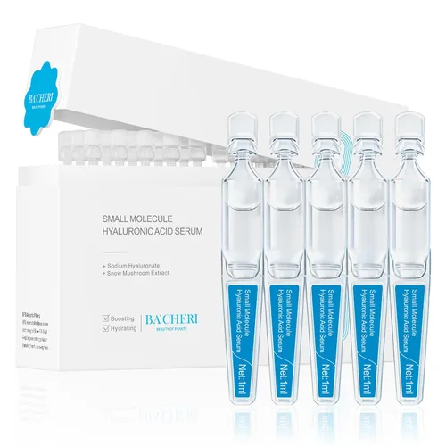 Vista 10 de Suero de ácido hialurónico – Suero ultra hidratante para piel regordeta para el cuidado diario de la piel, no ampollas de ácido hialurónico