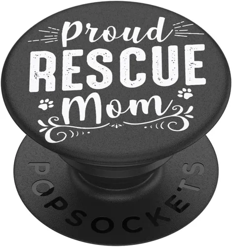 Vista 12 de PopSockets Agarre adhesivo para teléfono, soporte, soporte para teléfono, perro - Dog Mom