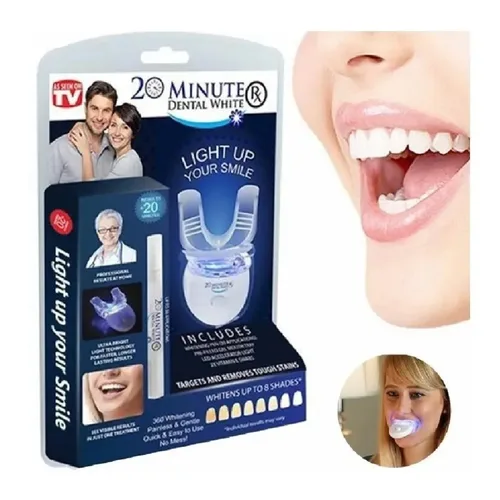 Vista 2 de Kit De Blanqueamiento 20 Minutes Dental White Luz Led