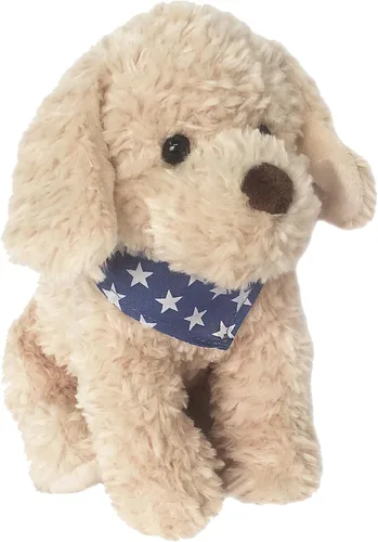 Vista 14 de MON AMI Bogart - Peluche de cachorro lanudo de 18 pulgadas, peluche suave y tierno con patas largas y pies flexibles, adorable animal de peluche