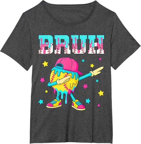 Vista 24 de Baseball Life Style 101 Apparel Youth Drip Baseball Boys Kid Camiseta
