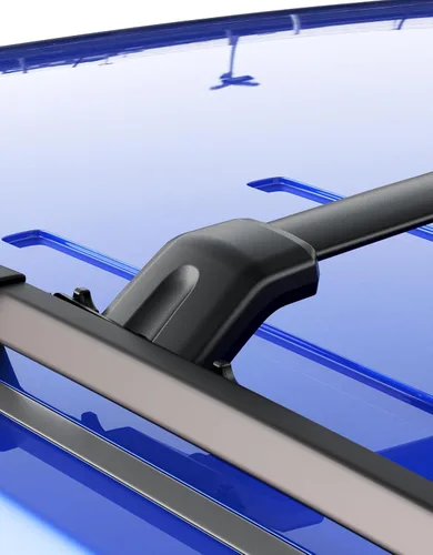 Vista 5 de Wonderdriver Barras Transversales para Portaequipajes de Techo Compatibles con Honda Pilot 2009-2015 con Rieles Laterales, Barras Transversales
