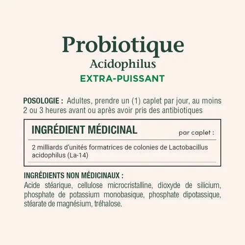 Vista 4 de Nature's Bounty Probiótico Acidophilus 2 mil millones, 150 cápsulas