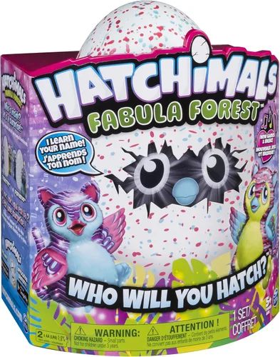 Vista 9 de Hatchimals Fabula Forest - Huevo para incubar con tigrette interactivo de Spin Master (los estilos y colores pueden variar)