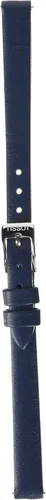 Vista 3 de Correa de reloj Tissot de piel azul, 9 (Modelo T852043163)