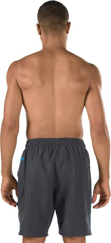Vista 2 de Speedo Traje de baño para hombre, longitud hasta la rodilla, Marina Volley