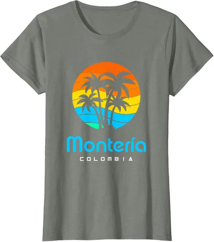 Vista 16 de Camiseta Montería Colombia, Negro