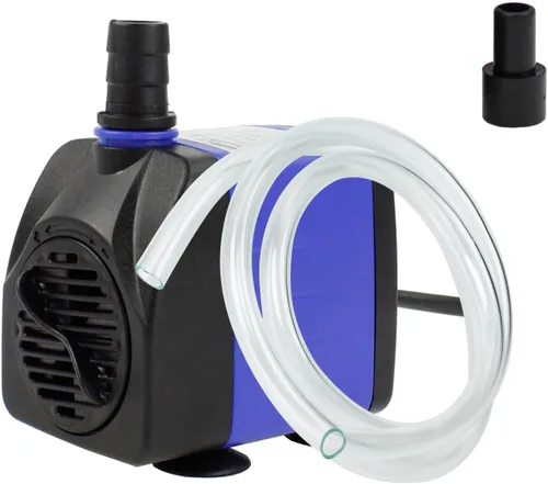 Vista 9 de AQUANEAT Bomba de fuente pequeña, mini bomba de agua sumergible de 50 GPH con tubo de 3.3 pies, para acuario, fuente de agua para mascotas