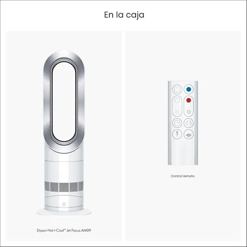 Vista 4 de Ventilador y calentador Dyson Hot+Cool™ AM09 Jet Focus